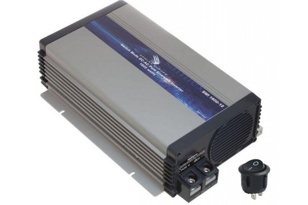 Omvormer 1600W SWI-1600S-12 in: 12V DC uit: 230V AC sinus