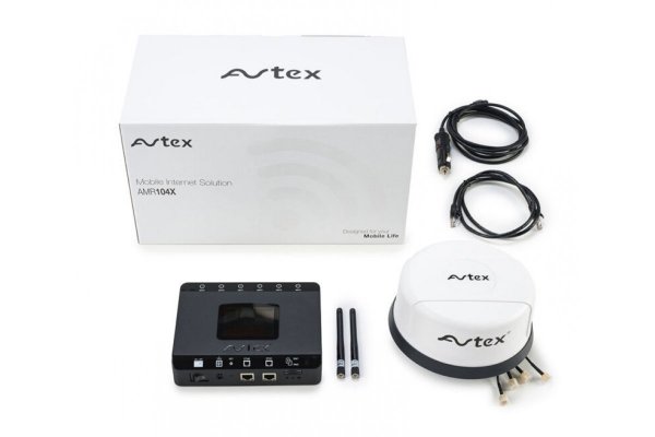 Avtex AMR104X 4G Dual Sim Cat6 Mobiel internet WiFi (wit)